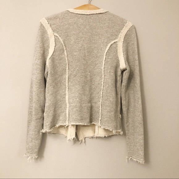 Lucky Brand Raw Edge Moto Zip Up - Picture 3 of 6